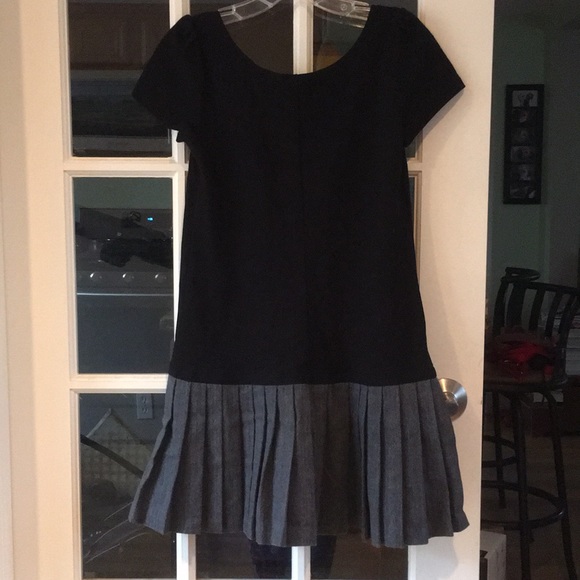 Theory Drop Waist with Pleats Dress - Picture 4 of 5